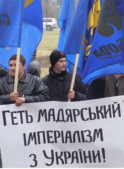 Пікет під стінами Закарпатської облради