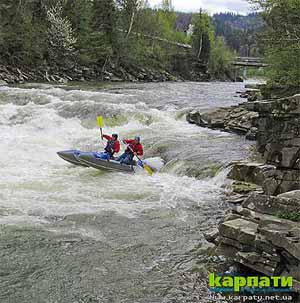Ріки Карпат — дороги водного туризму