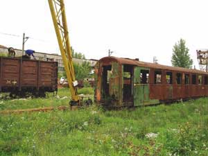 На Закарпатье есть кладбище погибших поездов