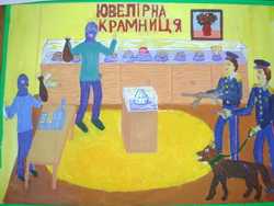 Юні закарпатці маюють міліцію хорошою