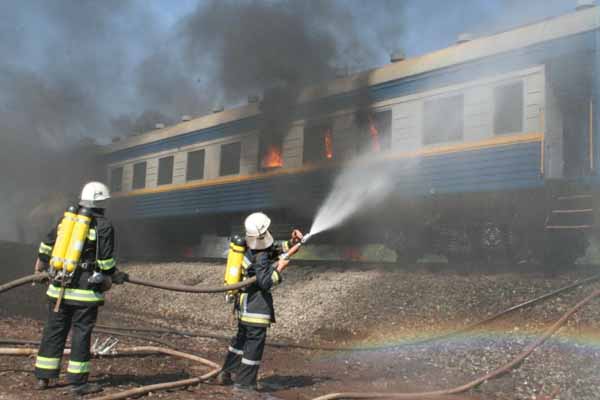 на Львівській залізниці проходять навчання працівників служби воєнізованої охорони