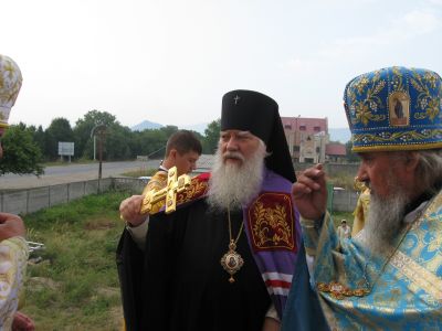 В закарпатському Хусті освятили престол нового Єпархіального Храму