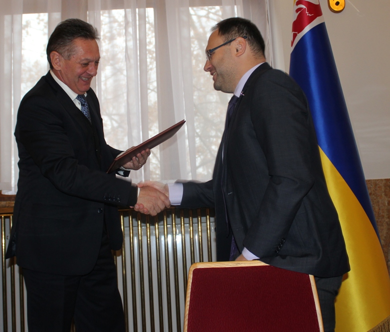 Балога, Ледида і Каськів уклали Меморандум про залучення інвестицій в економіку Закарпаття (ФОТО)
