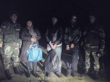 На Закарпатті прикордонники затримали сім’ю сирійців-нелегалів (ФОТО)