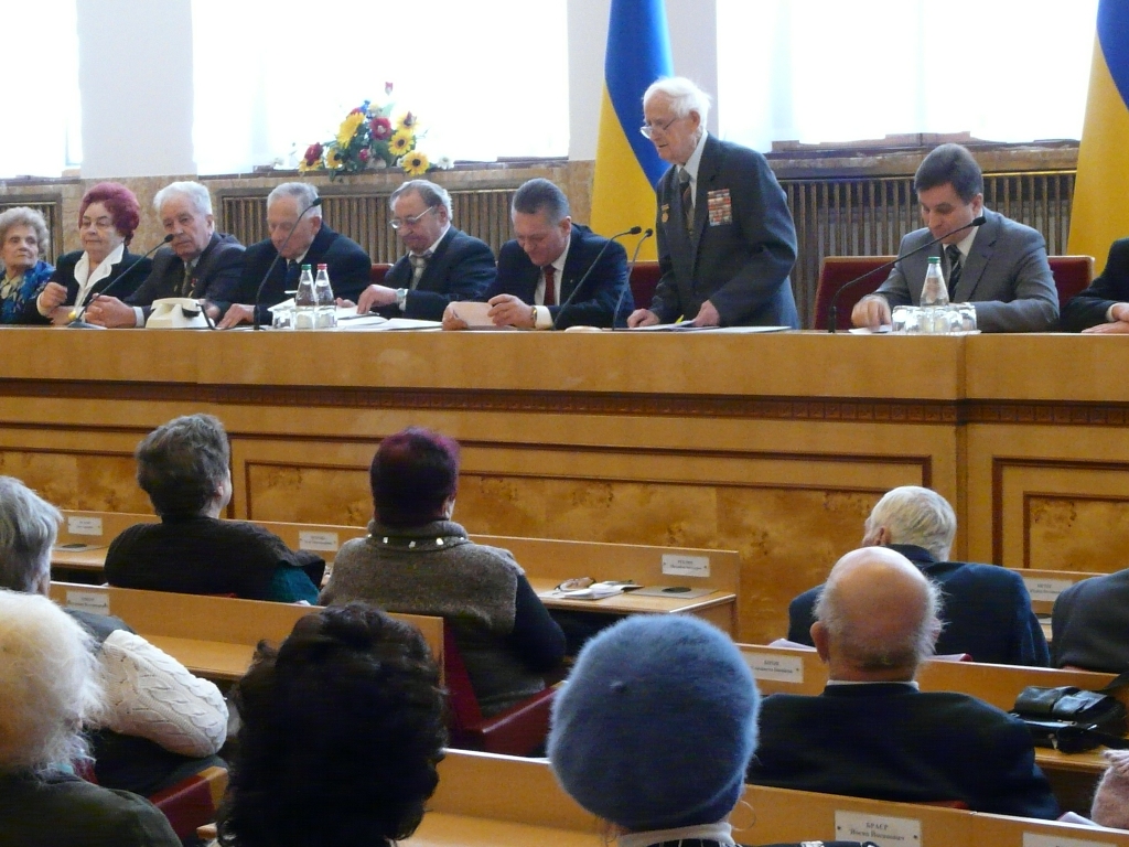 На Закарпатті відзначили 25 річницю Обласної ради Організації ветеранів