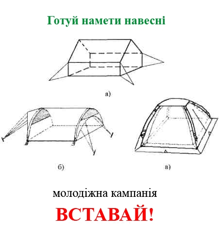 Ужгородська «політична» молодь змагатиметься в розкладанні наметів на швидкість