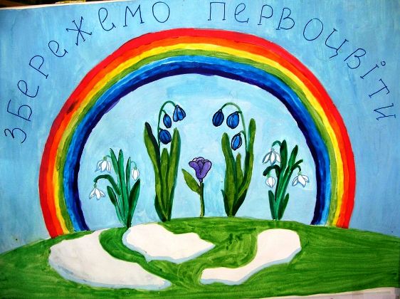 У Виноградові юнати закликали продавців первоцвітів не нищити природу
