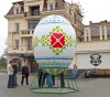 В Ужгороді встановили велетенську писанку (ФОТО)