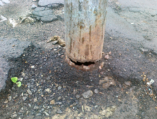 Ужгород: стовп, влада і люди (ФОТО)