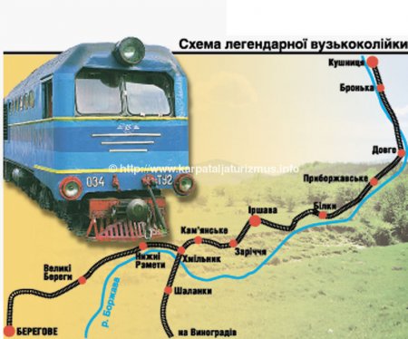 Боржавську вузькоколійку хочуть взяти на баланс районів