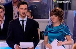 «Шустер live» вийшов в ефір з закарпатською ведучою (ФОТО)