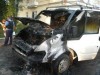 У Берегові згорів  «Mercedes-Vito»