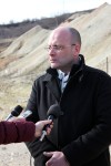 Міністр і "губернатор" візитом і словами благословили відновлення золоторудника в Мужієві (ФОТО)