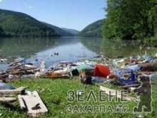 Через засміченість закарпатських водойм гине їхня живність