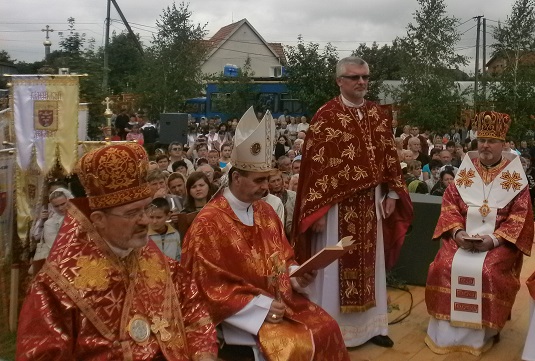 В Ужгороді відзначили 10 років перенесення мощей Теодора Ромжі (ФОТО, ВІДЕО)