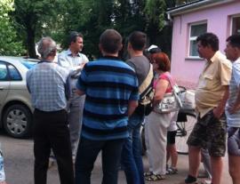Ужгородці, що зруйнували "самовільний" фундамент, відстояли свою територію (ФОТО)