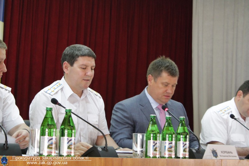 Прокурор Закарпаття підбив підсумки роботи за перше півріччя (ФОТО)