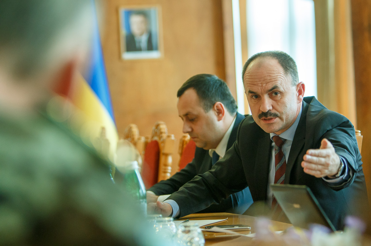 У Закарпатській ОДА обговорили координування допомоги військовим у зоні АТО (ФОТО)