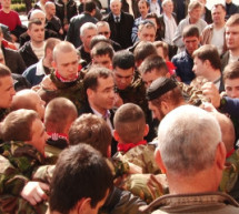 ВІДЕО з "люстраційного" мітингу під стінами Закарпатської ОДА