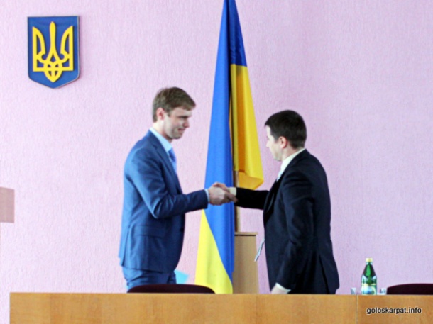 Лунченко представив Любку на посаді голови Виноградівської РДА (ФОТО, ВІДЕО)