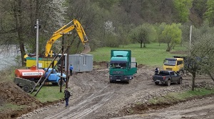 Громада радикально зупинила незаконне спорудження міні-ГЕС на Хустщині (ДОПОВНЕНО)