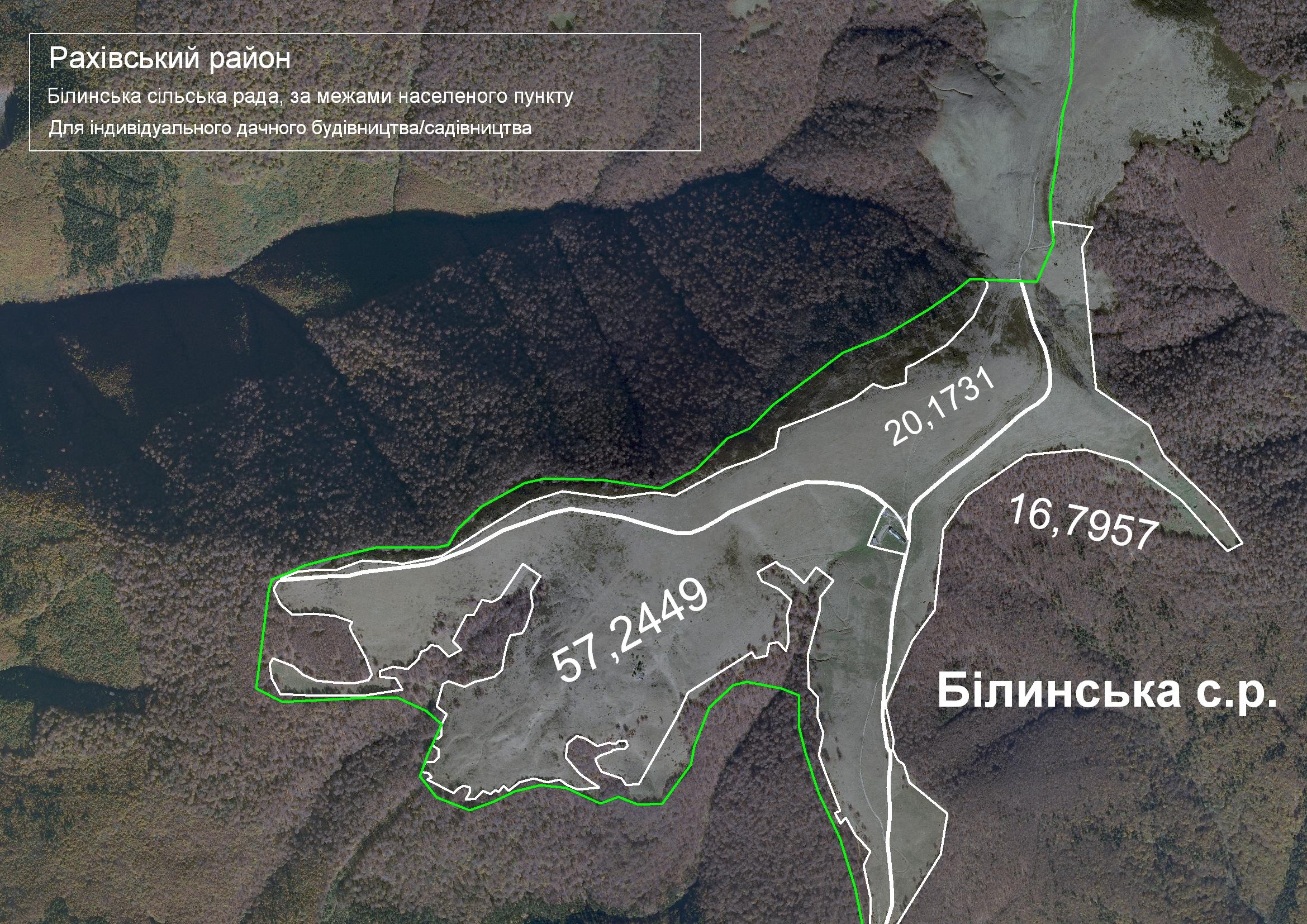 На Рахівщині між військовими із зони АТО розділять три пасовища з майже 100 га під дачне будівництво чи садівництво