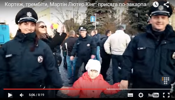 Гарне ВІДЕО про старт проекту патрульної поліції на Закарпатті від Громадського ТБ