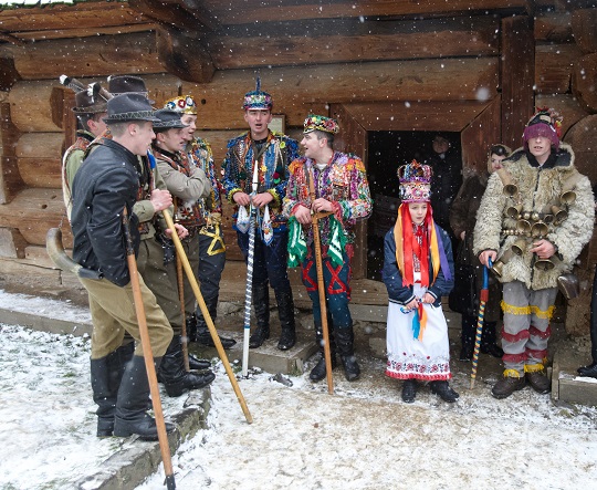 Вертеп с.Косівська Поляна. Фото Сергія Гудака