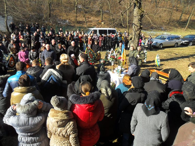 Ужгородщина попрощалася з Анатолієм Голиком, котрий загинув на східному фронті