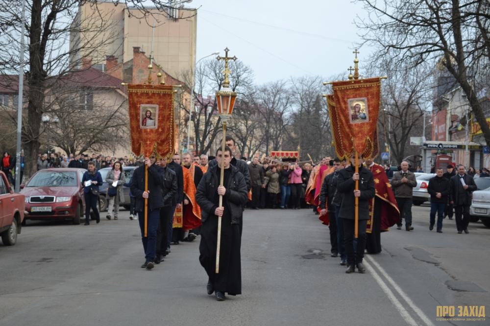 Ужгородом пройшла Хресна Хода (ФОТО)