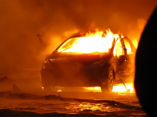 У Берегові горів Opel Omega