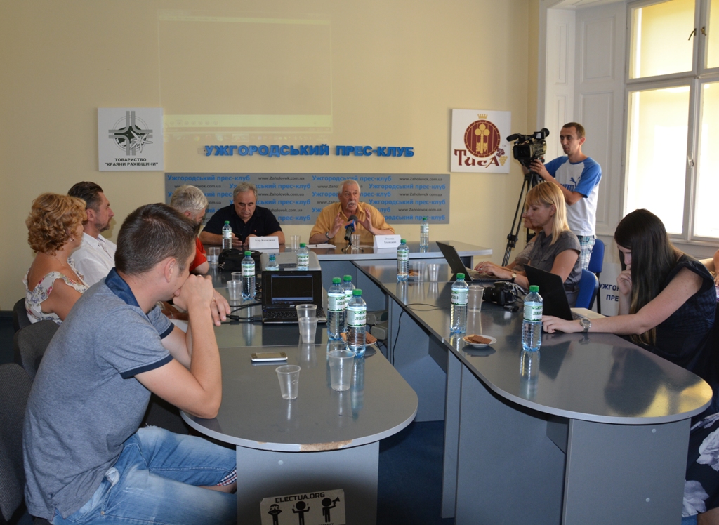 В Ужгороді презентовано новий фільм Омеляна Коляджина "Сяйво Ясної гори"