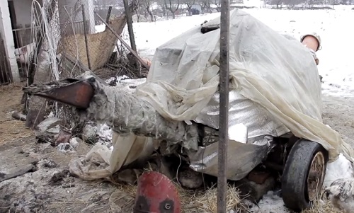 Закарпатський селянин Василь Гецко добуває газ із гною (ВІДЕО)