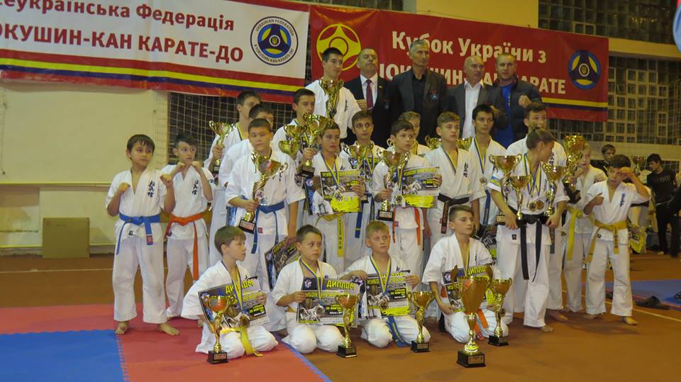 Кубок України з кіокушин-кан карате-до вибороли спортсмени з Мукачева