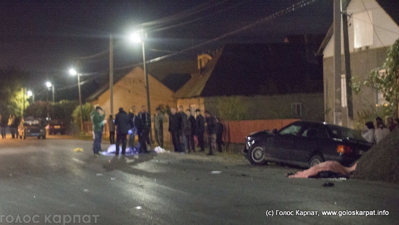 У Виноградові внаслідок наїзду "Ауді" загинули 3 жінки, котрі поверталися з поминальної молитви(ОНОВЛЕНО) (ФОТО)