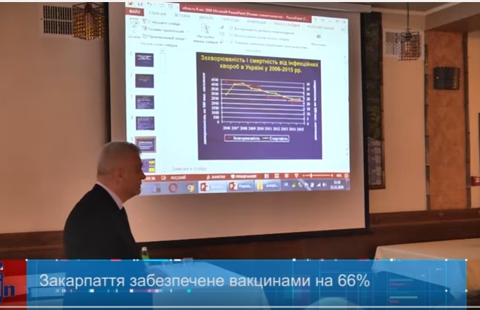 Закарпаття забезпечене вакцинами на 66 %, однак вакцини проти грипу наразі не закупили (ВІДЕО)