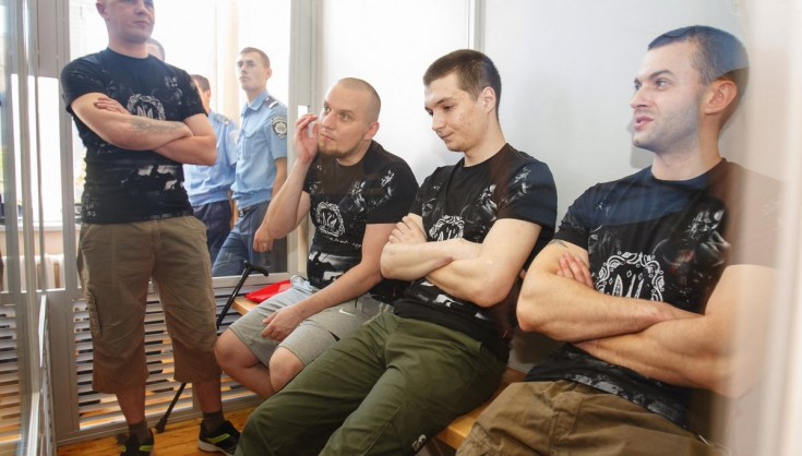 Суд у Мукачеві вирішує щодо запобіжного заходу для "правосекторівців"