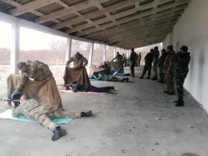 На Берегівщині підрозділи територіальної оборони вправлялися у стрільбі (ФОТО)