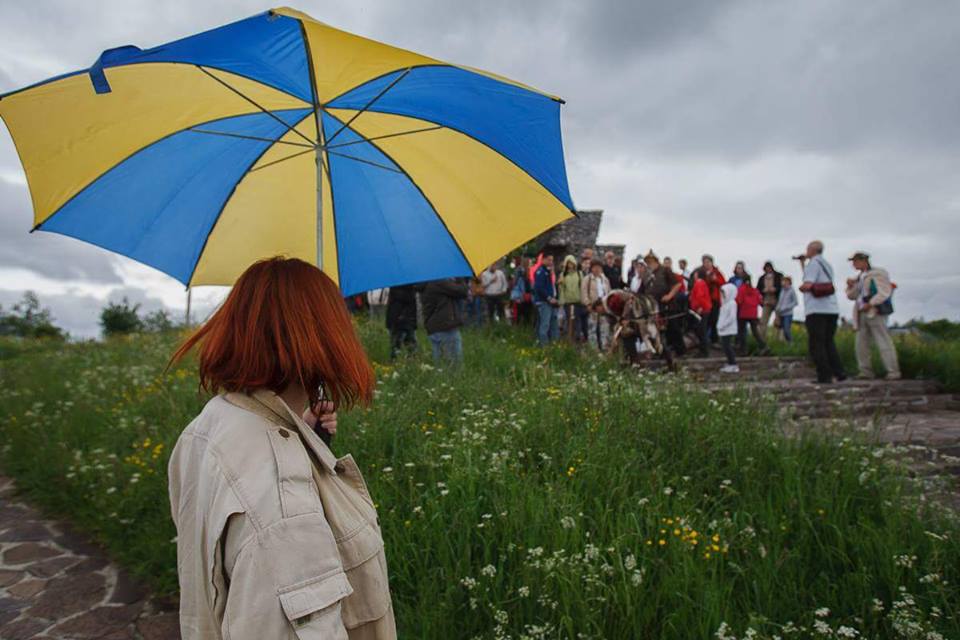 Після застереження "Йоббіку" угорська акція на Верецькому перевалі пройшла малолюдно і неполітично (ФОТО)