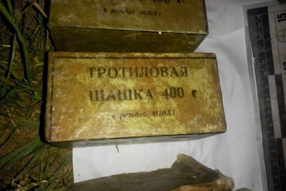 Поблизу Оноківців, що на Ужгородщині, виявили шашки, запали та набої до стрілецької зброї (ФОТО)