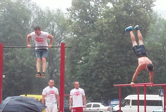 На Рахівщині пройшов Чемпіонат області зі Street Workout (ФОТО)