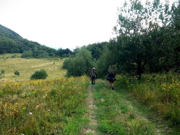 Бійці "Карпатської Січі" провели на Закарпатті триденний рейд по горах (ФОТО)