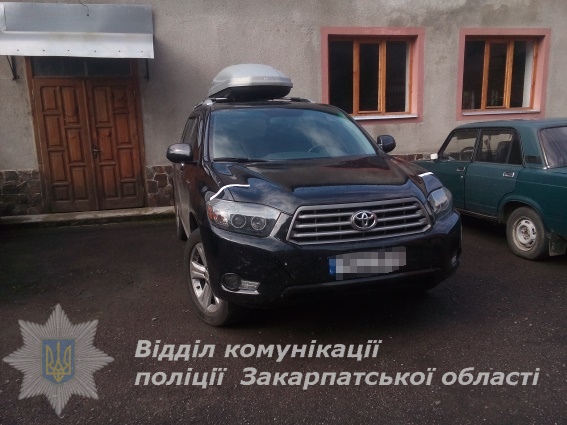 На Перечинщині юнак викрав авто свого ж дядька (ФОТО)