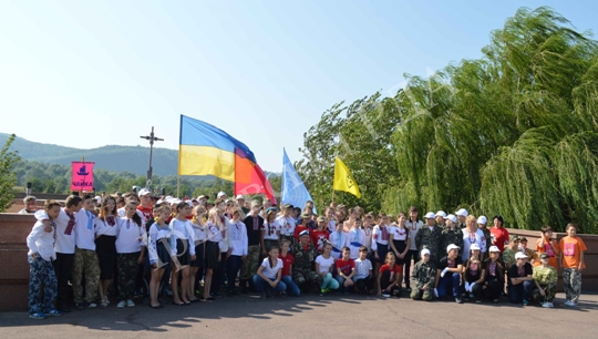 На Іршавщині майбутнім змаганням юних джур передувало нині урочисте відкриття "Соколу" (ФОТО)