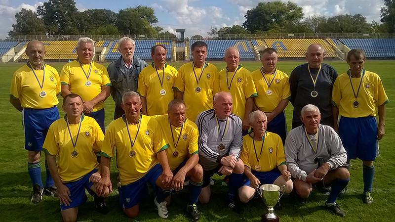 Закарпатці – переможці Чемпіонату України з футболу серед ветеранів +60