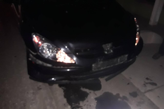 На Виноградівщині п'яний водій на Skoda Оctаvіa в'їхав у припаркований на узбіччі Pеugeоt
