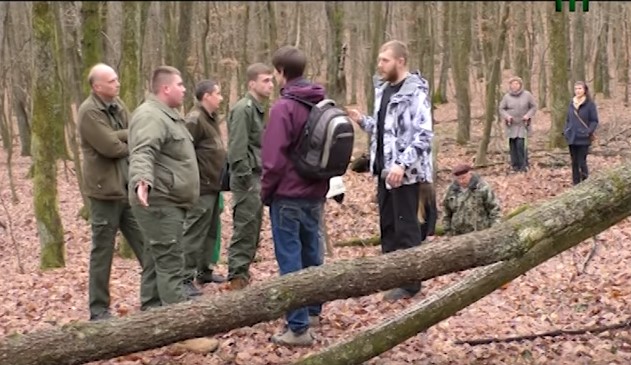 Ужгородці протестують проти вирізки лісу на Шахті (ВІДЕО)