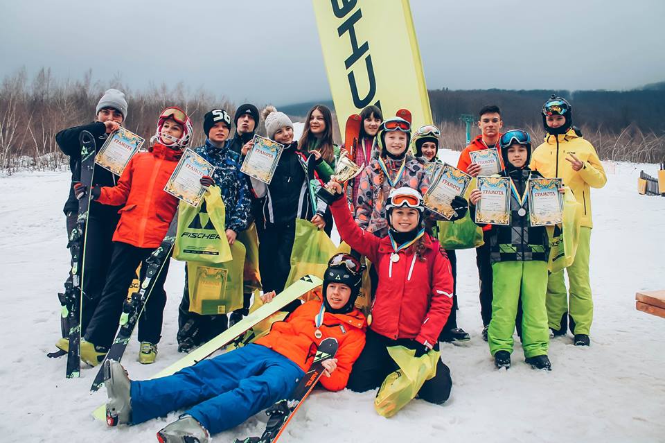 На змаганнях зі слалому на Мукачівщині визначили переможців (ФОТО)