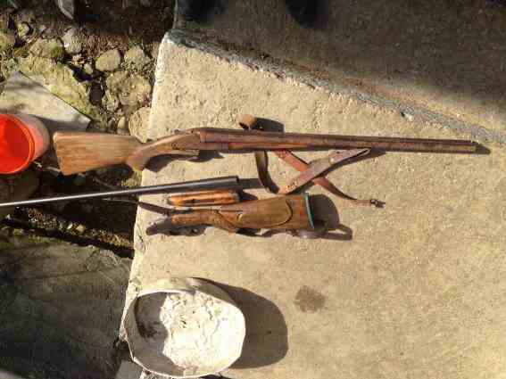 У жителя Липовця на Хустщині вилучили дві рушниці "від покійного батька" (ФОТО)