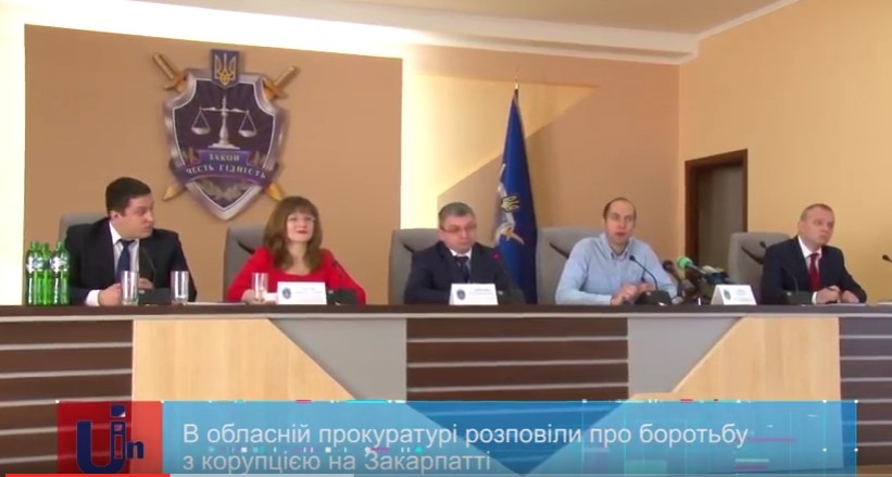 На Закарпатті скеровано до суду 26 обвинувальних актів по корупційних злочинах (ВІДЕО)